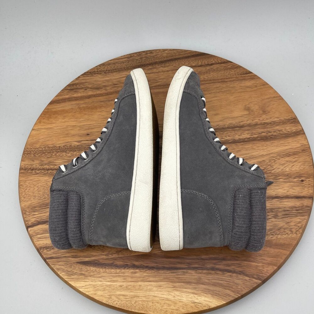 Ugg Shoes Womens Size 8 Gray Suede Zipper Casual Comfort Walking Sneakers - Picture 6 of 9